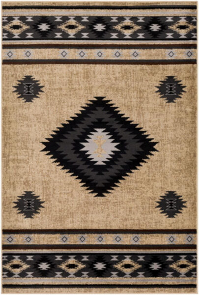 Paramount 1’10″x2’11” Machine Woven Rug