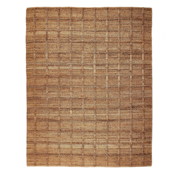 Grid Jute 9'x12' Rug