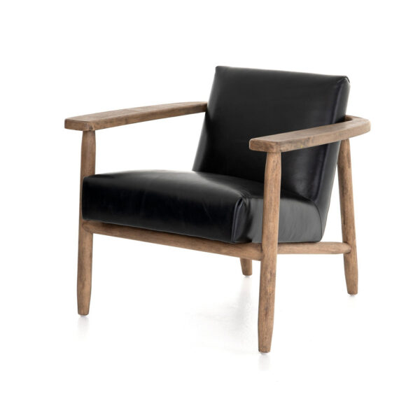 Arnett Chair - Dakota Black, Distressed Natural