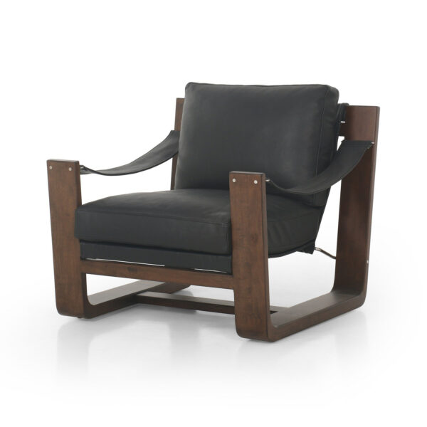 Cesar Chair - Carson Black, Almond