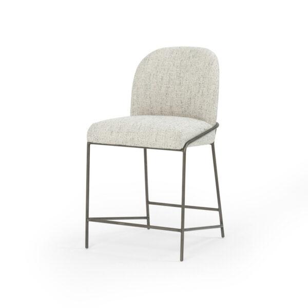 Astrud Counter Stool - Lyon Pewter, Brushed Slate