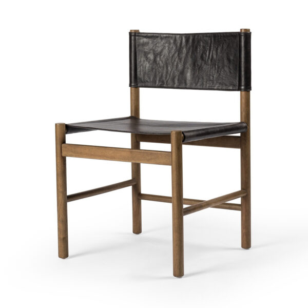 Kena Dining Chair - Sonoma Black, Vintage Natural