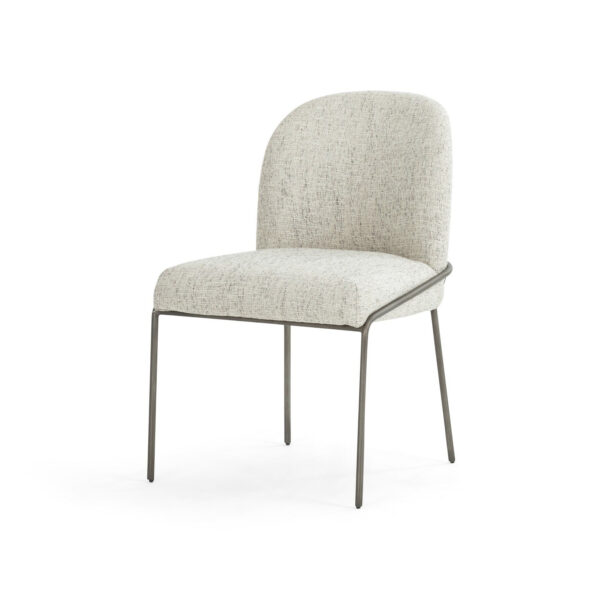 Astrud Dining Chair - Lyon Pewter, Brushed Slate