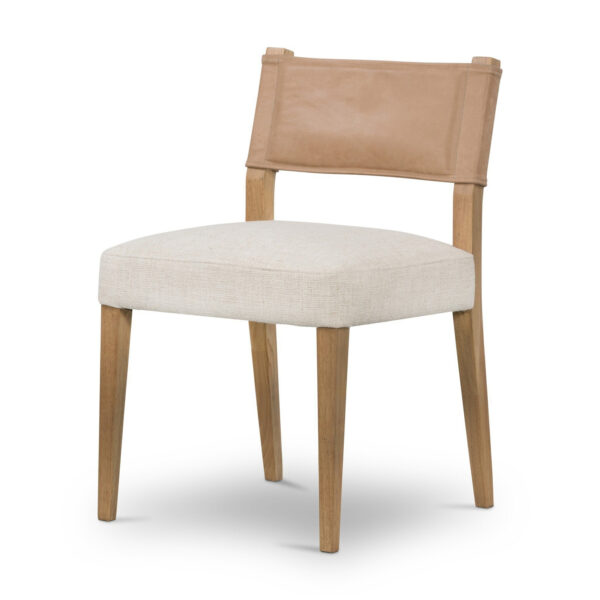 Ferris Dining Chair - Thames Cream, Burnished Parawood, Winchester Beige