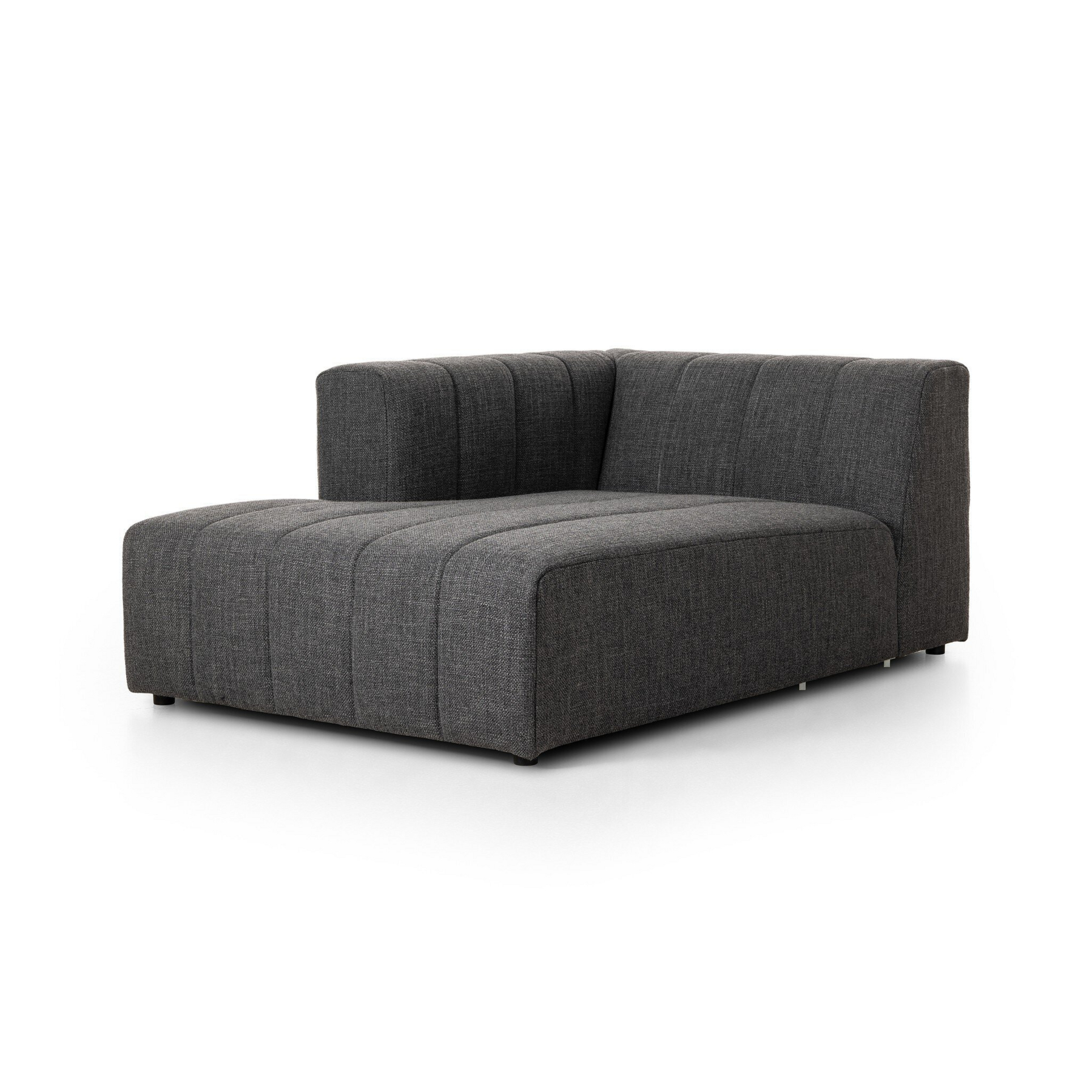 Langham Channeled Left Arm Facing Chaise