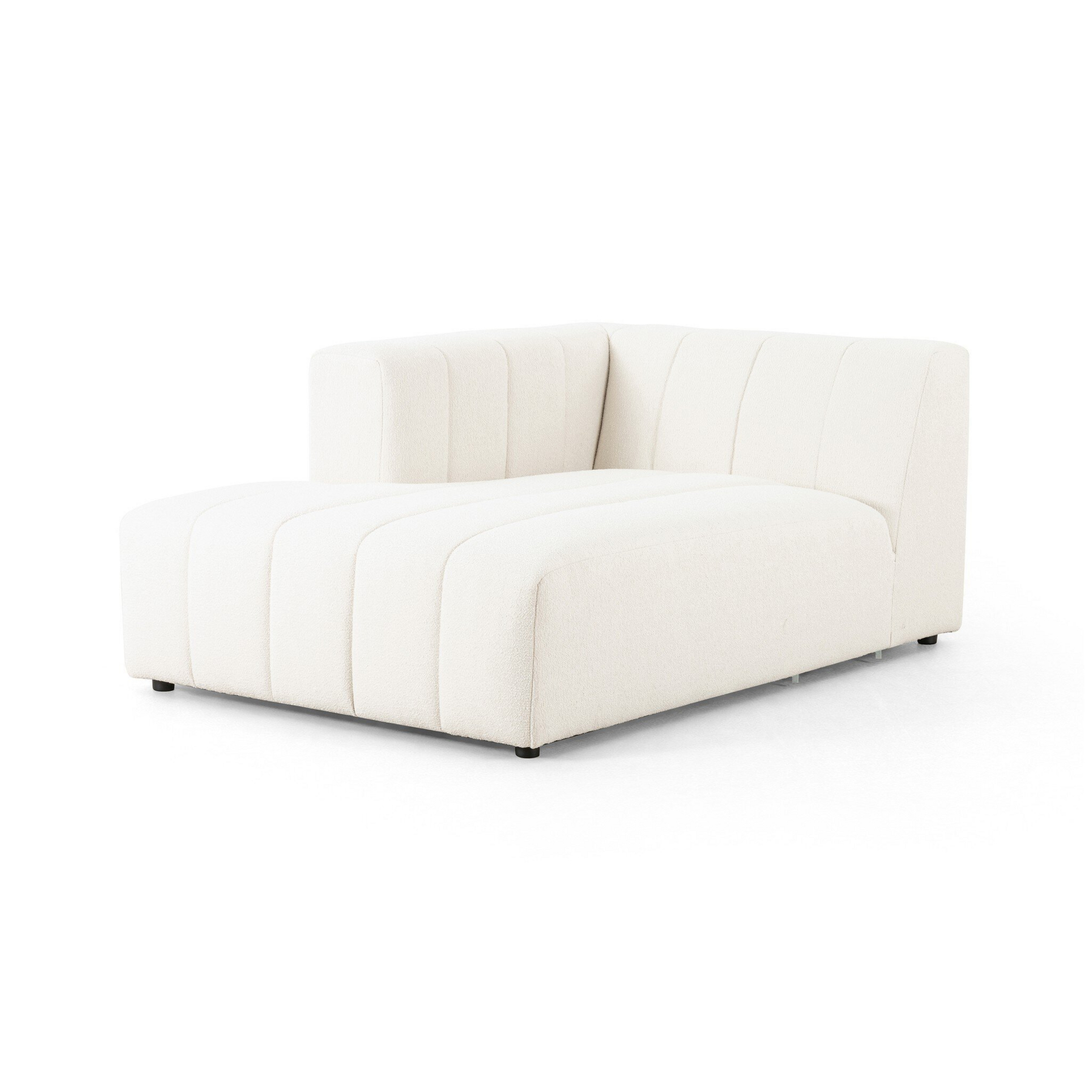 Langham Channeled Left Arm Facing Chaise