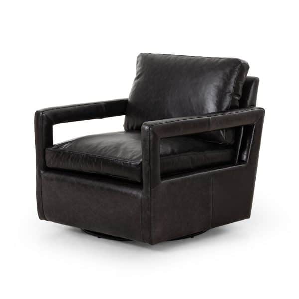 Olson Swivel Chair - Sonoma Black