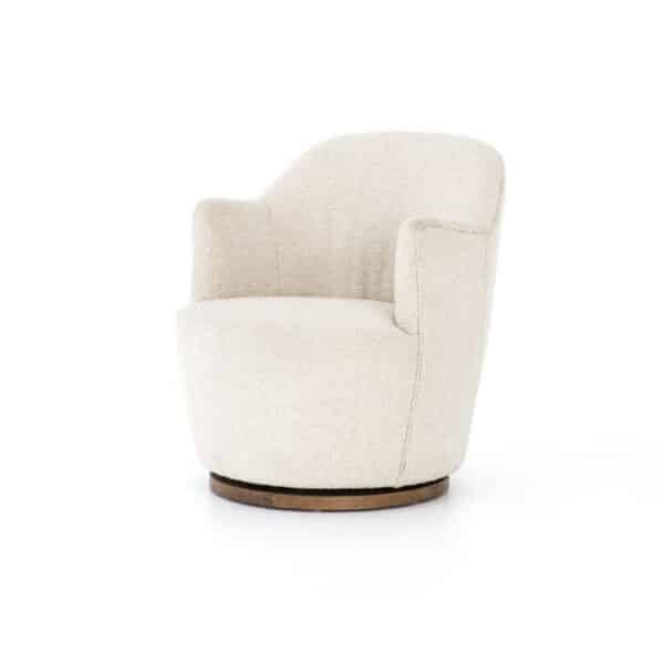 Aurora Swivel Chair - Knoll Natural, Distressed Natural