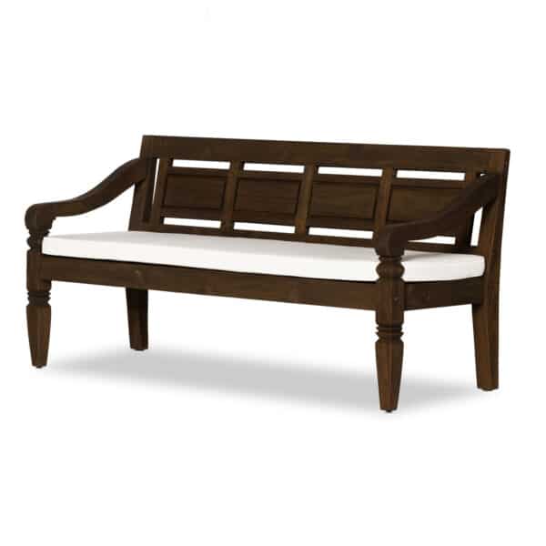 Foles Outdoor Bench with Cushion