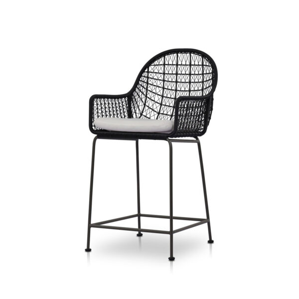 Bandera Outdoor Stool with Cushion