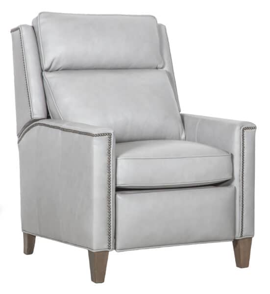 Beth Page Leather Manual Push Back Recliner