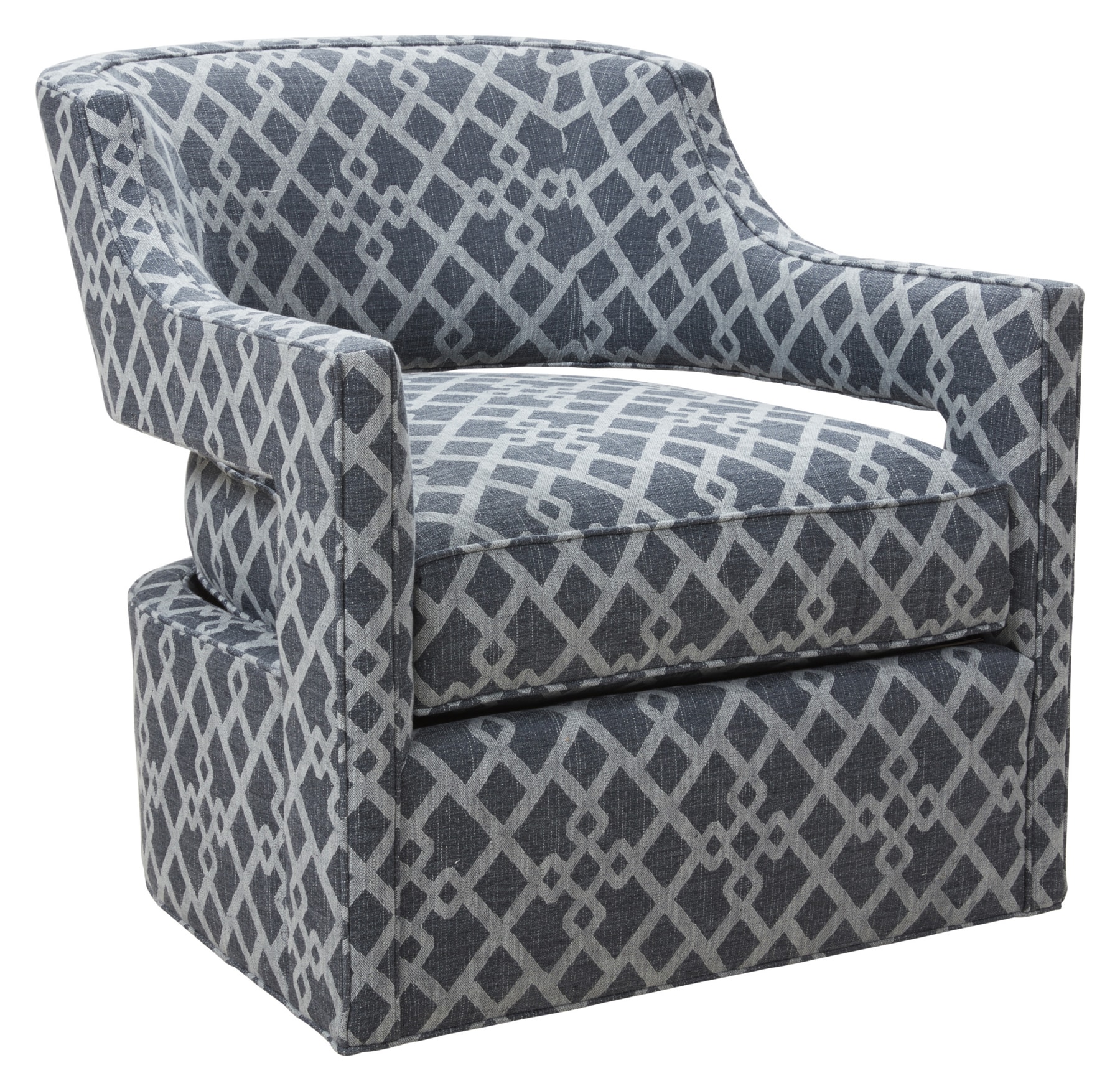 Phoebe Chair - Swivel, Upholstered
