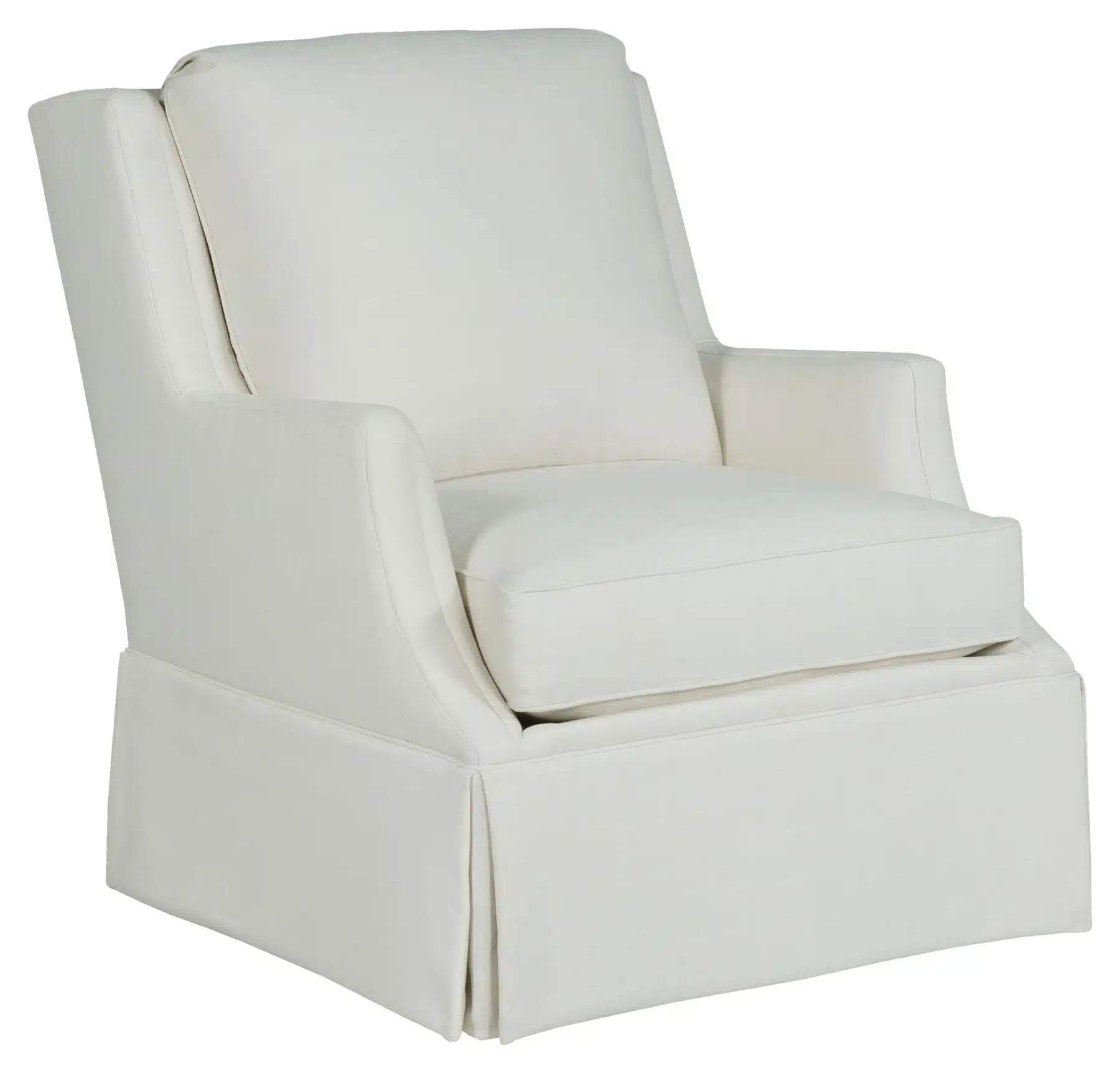 Savannah Skirted Swivel Glider