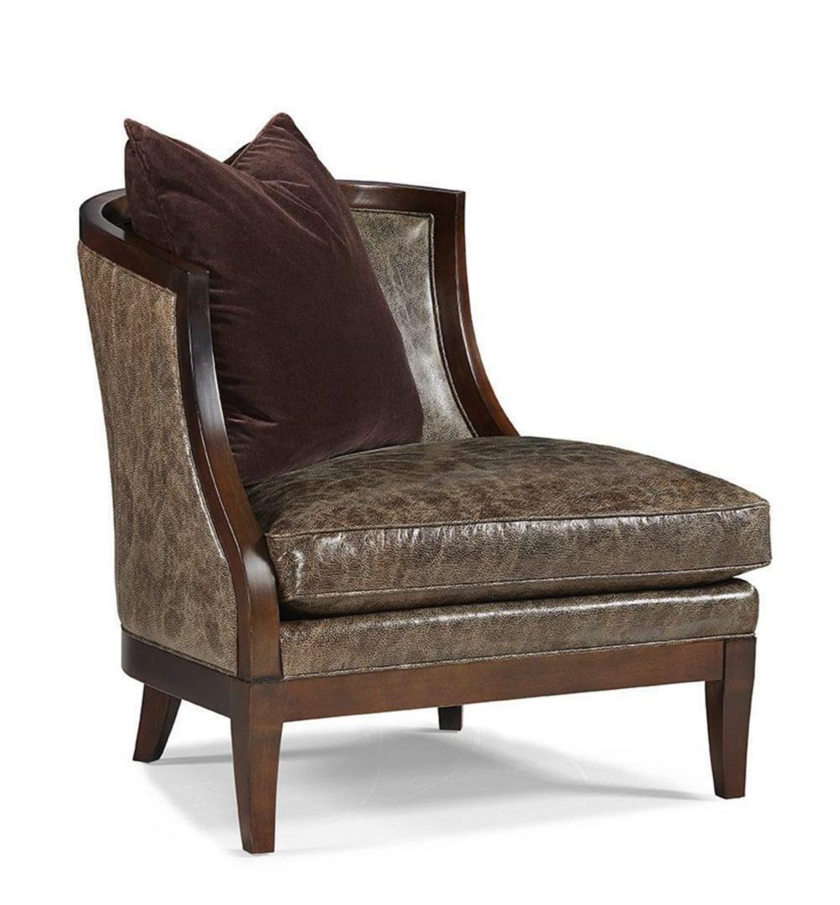 Windsor Leather Left Armchair