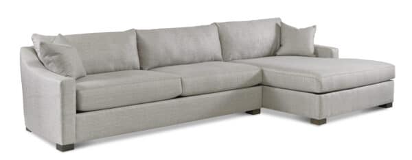 Nicole Two Piece Sectional with Chaise