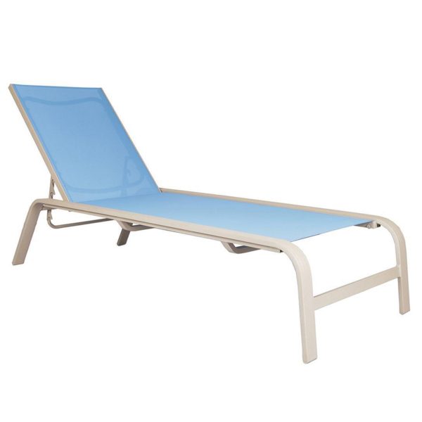 Seaside Stackable Adjustable Chaise