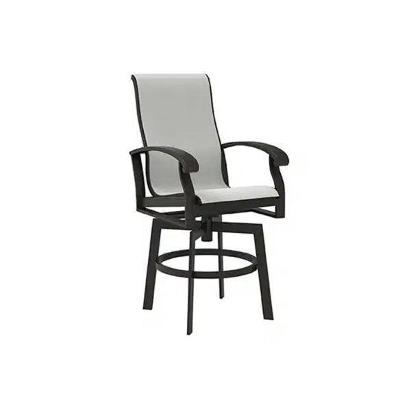 Smith Lake Sling Swivel Bar + Counter Stool
