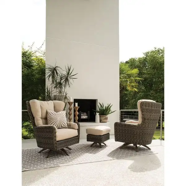 Cocoon High Back Swivel Lounge Chair