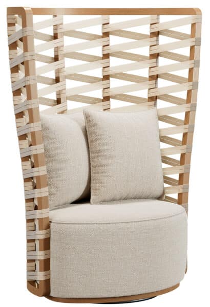 Galapagos Iconic Upholstered Swivel Chair