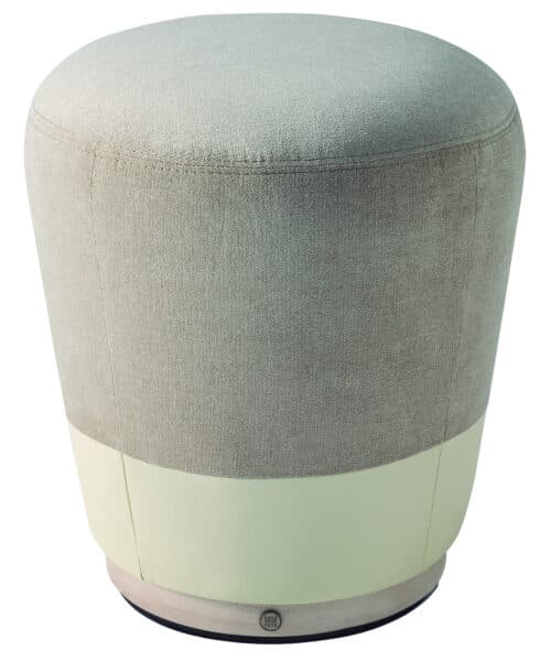 H Round Swivel Ottoman