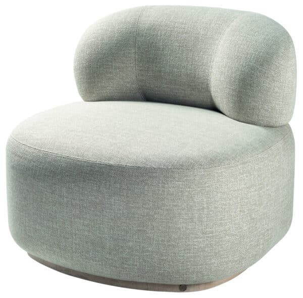Lua Relaxed Comfort Upholstered Swivel Chair