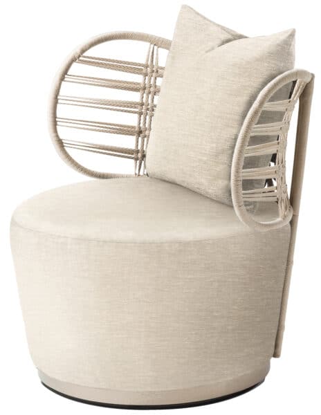 Rumba Upholstered Swivel Chair