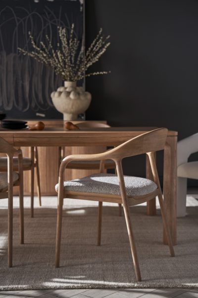Echo Dining Armchair - Natural Oak