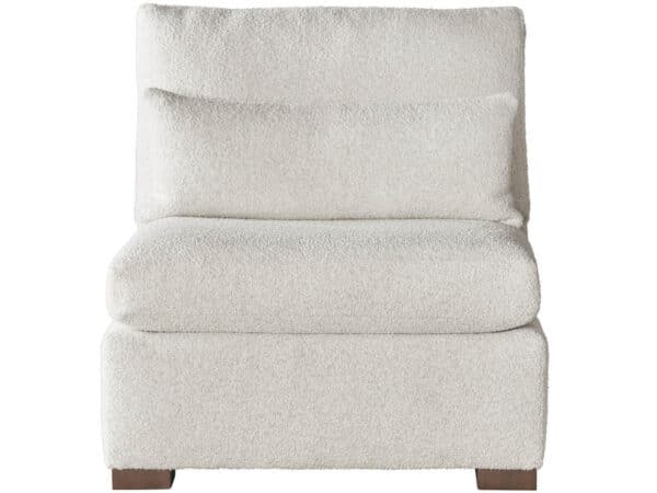 Modern U Luxe Armless Chair