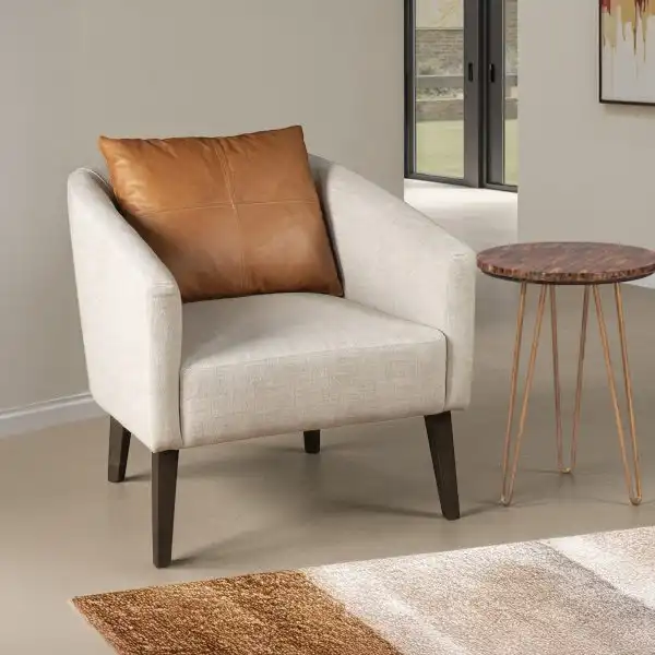 Jessie Linen Armchair