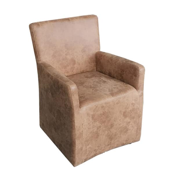 Peabody Wheeled Arm Chair