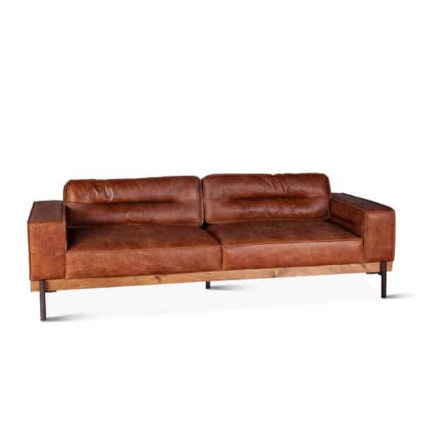 Portofino Three Seat Leather Sofa