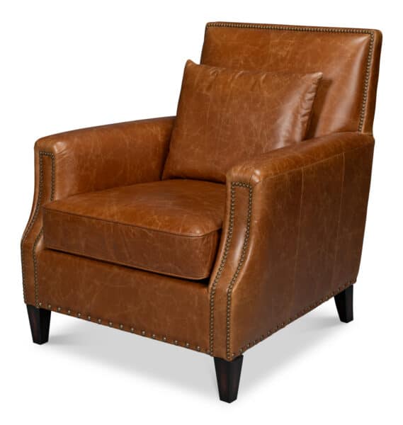 Dimity Distilled Leather Chair