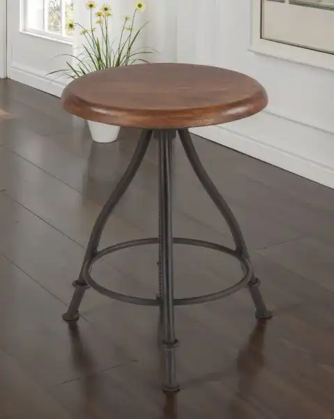 Industrial Loft Adjustable Stool
