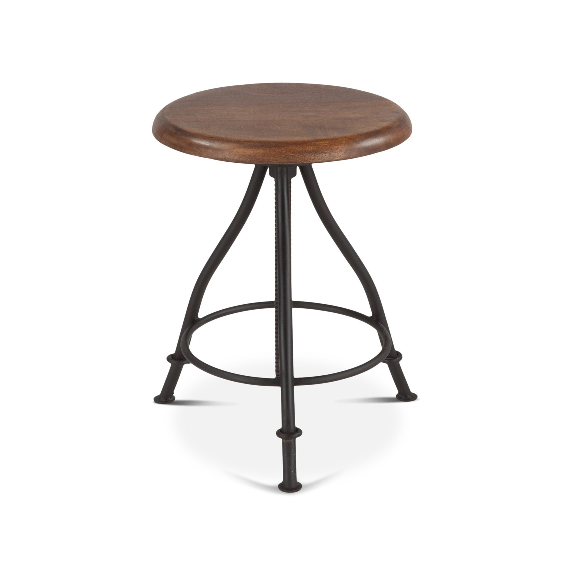 Industrial Loft Adjustable Stool