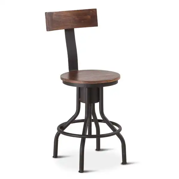 Industrial Modern Adjustable Stool