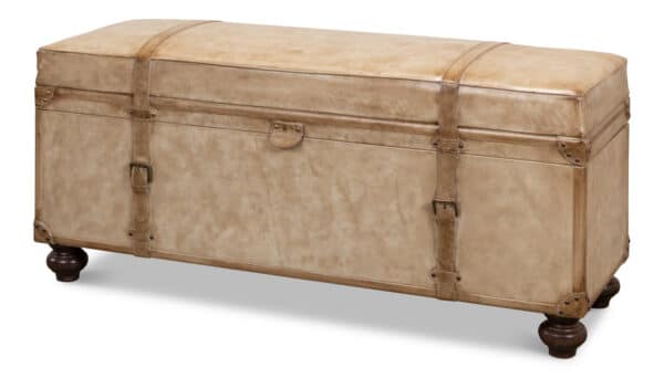 Leather Trunk/Bench