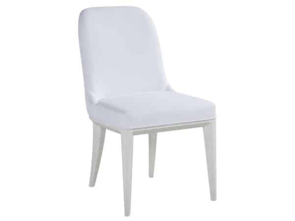 Marcel Upholstered Dining Side Chair - Inverno, Aspen White