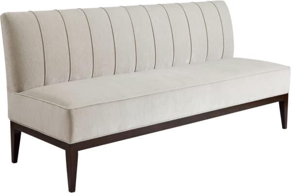Frost Channeled Banquette