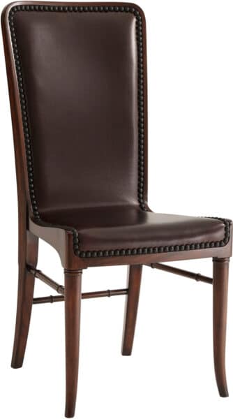 Leather Sling Dining Chair