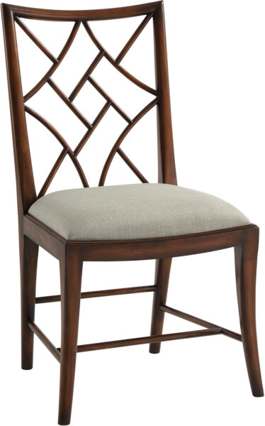 A Delicate Trellis Side Chair
