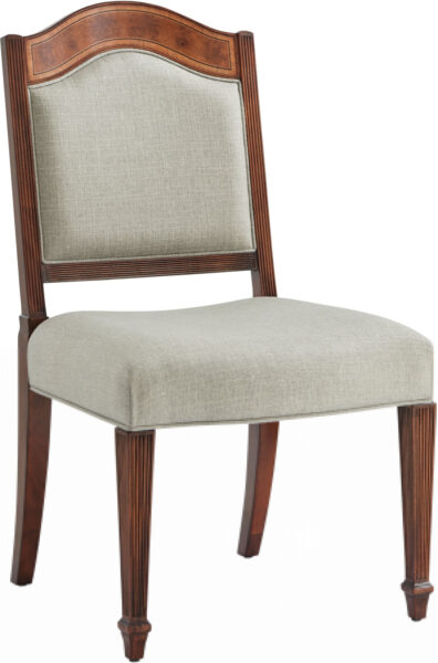 Sheraton's Satinwood Arm + Side Chair, Qty of 2