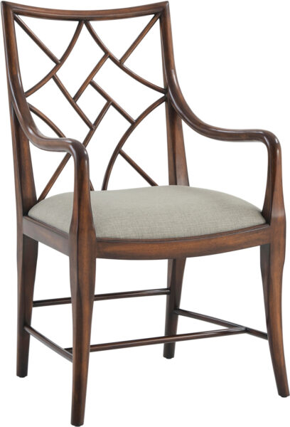 A Delicate Trellis Armchair