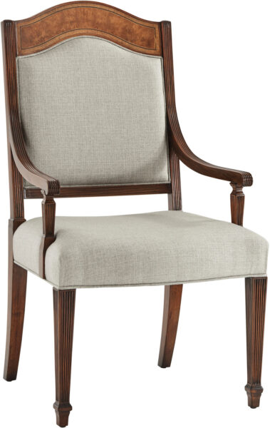 Sheraton's Satinwood Arm + Side Chair