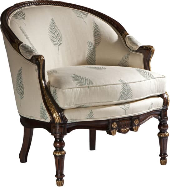 The India Silk Bedroom Chair