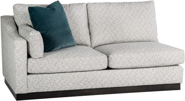 Plinth Left Arm Facing Loveseat