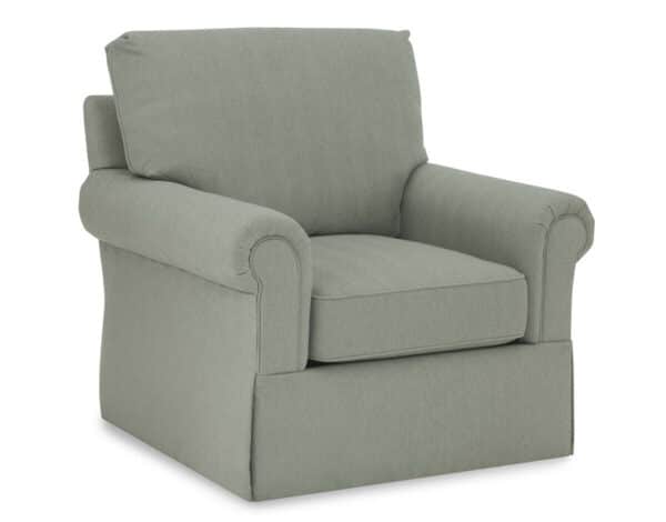 Studio C Straight Cushion Swivel Chair
