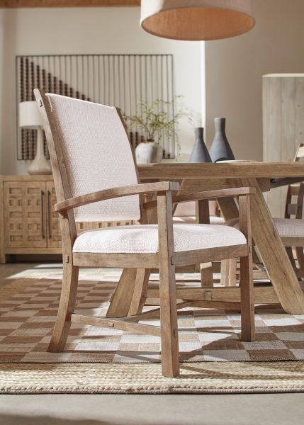 Vineyard Row Post Back Uph Armchair, Min Qty of 2
