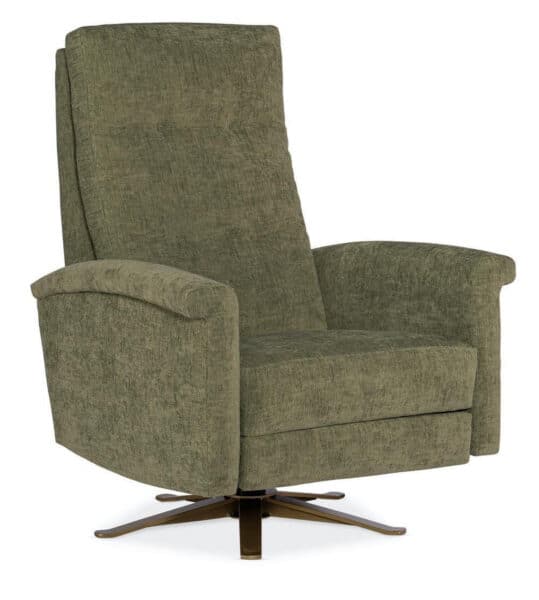 Breck Button Back Swivel Recliner