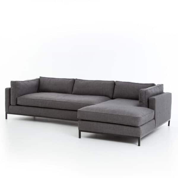 Grammercy Sectional with Right Arm Facing Chaise