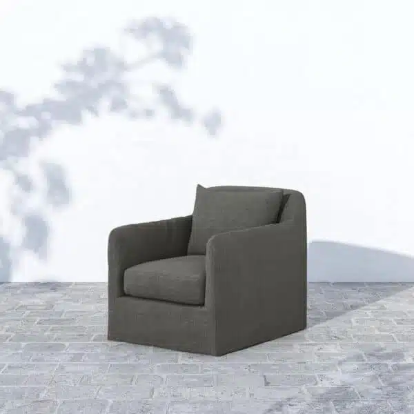 Dade Outdoor Swivel Chair